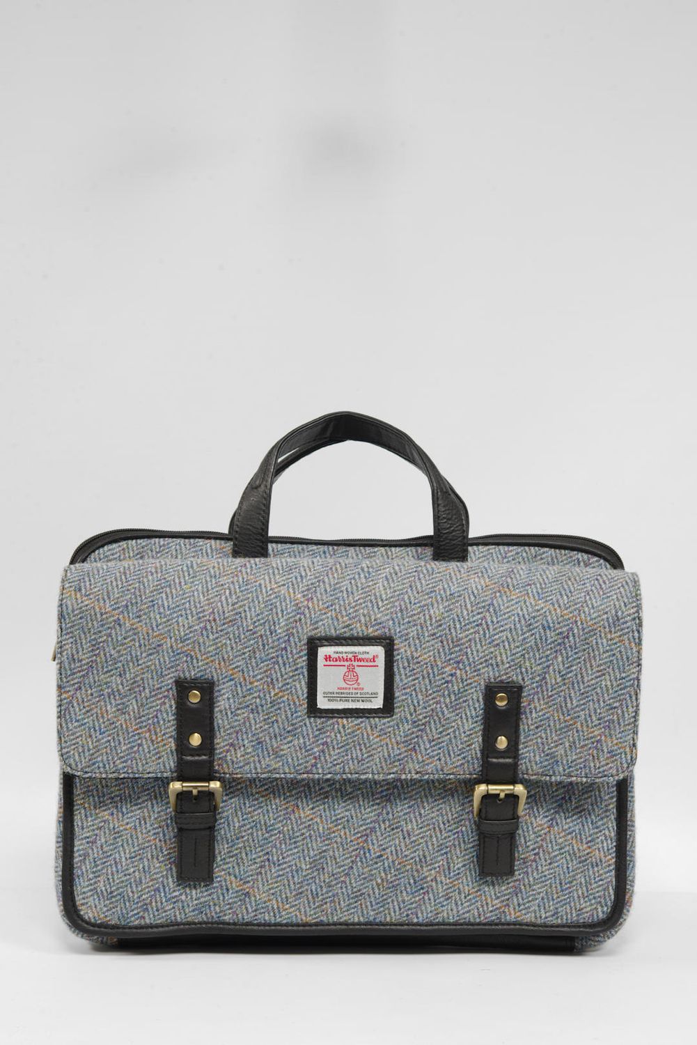 Harris tweed laptop bag discount