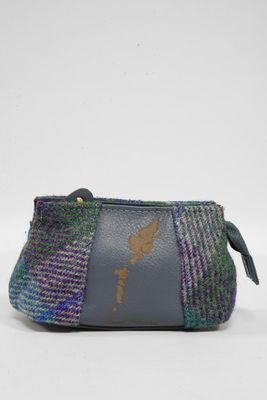 Harris Tweed Engraved Coin Purse | A0173
