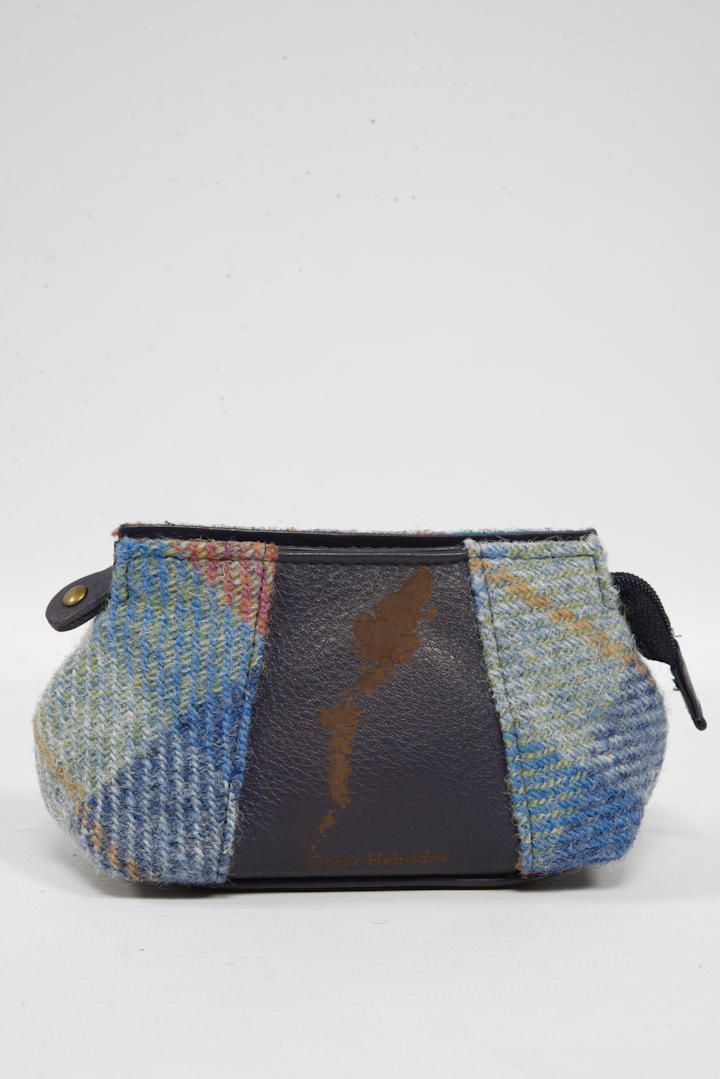 Harris Tweed Engraved Coin Purse | A0226