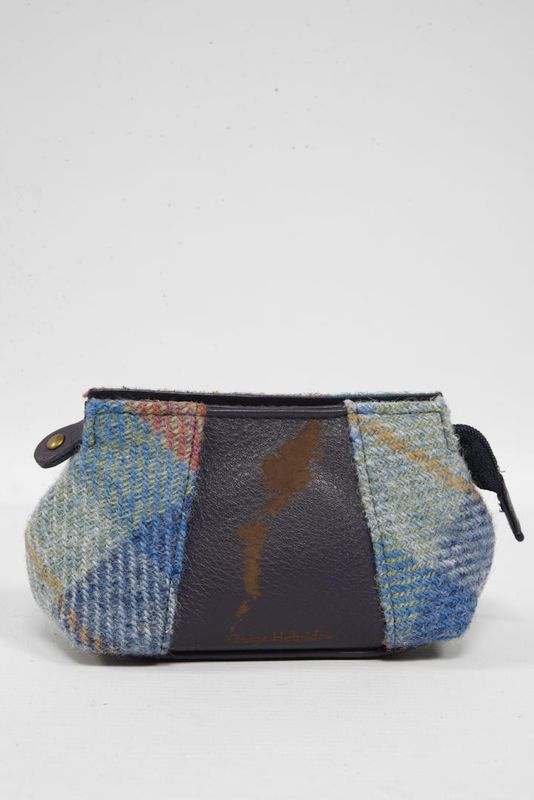 Harris Tweed Engraved Coin Purse | A0226