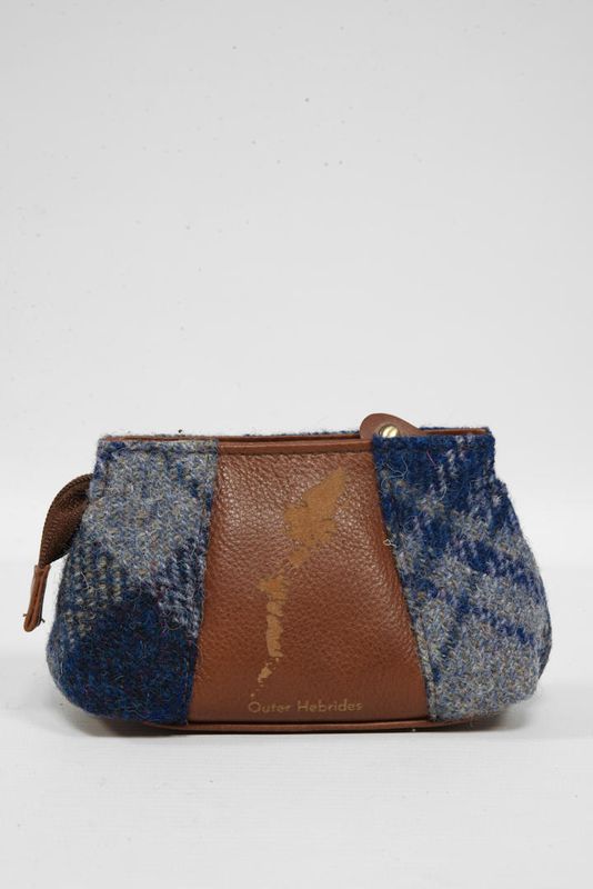 Harris Tweed Engraved Coin Purse | A0237
