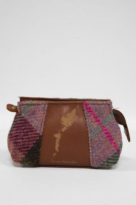 Harris Tweed Engraved Coin Purse | A0254