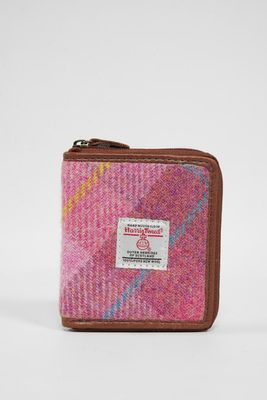 Harris Tweed Compact Zip Wallet | A0223
