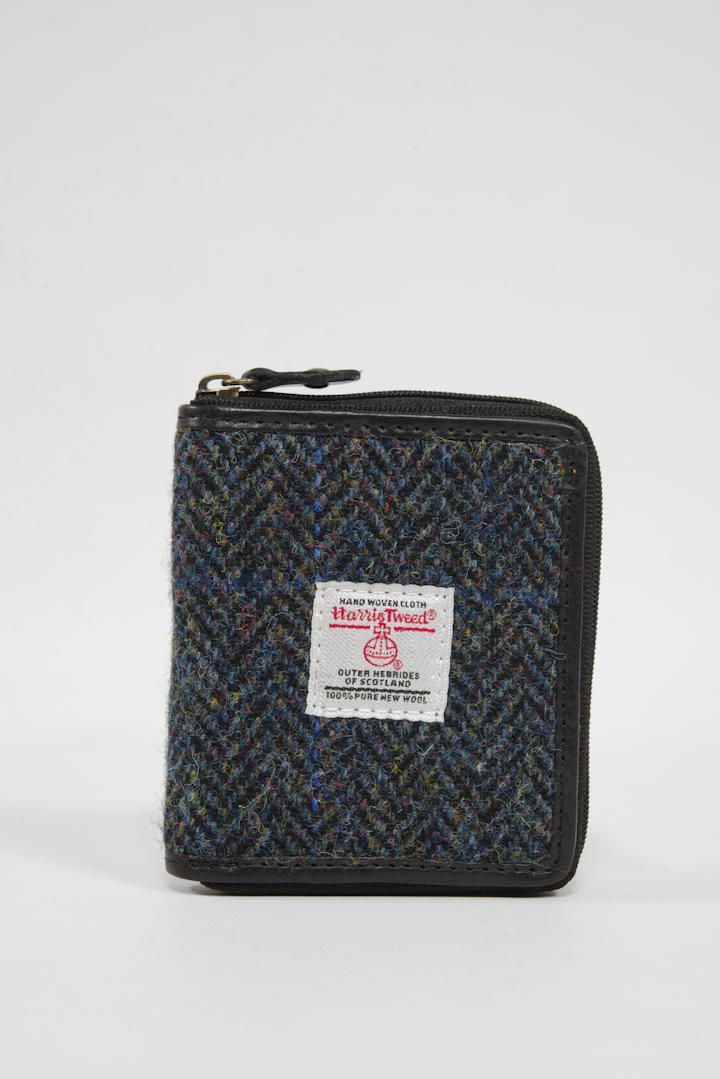 Harris Tweed Compact Zip Wallet | HB80