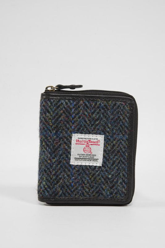Harris Tweed Compact Zip Wallet | HB80