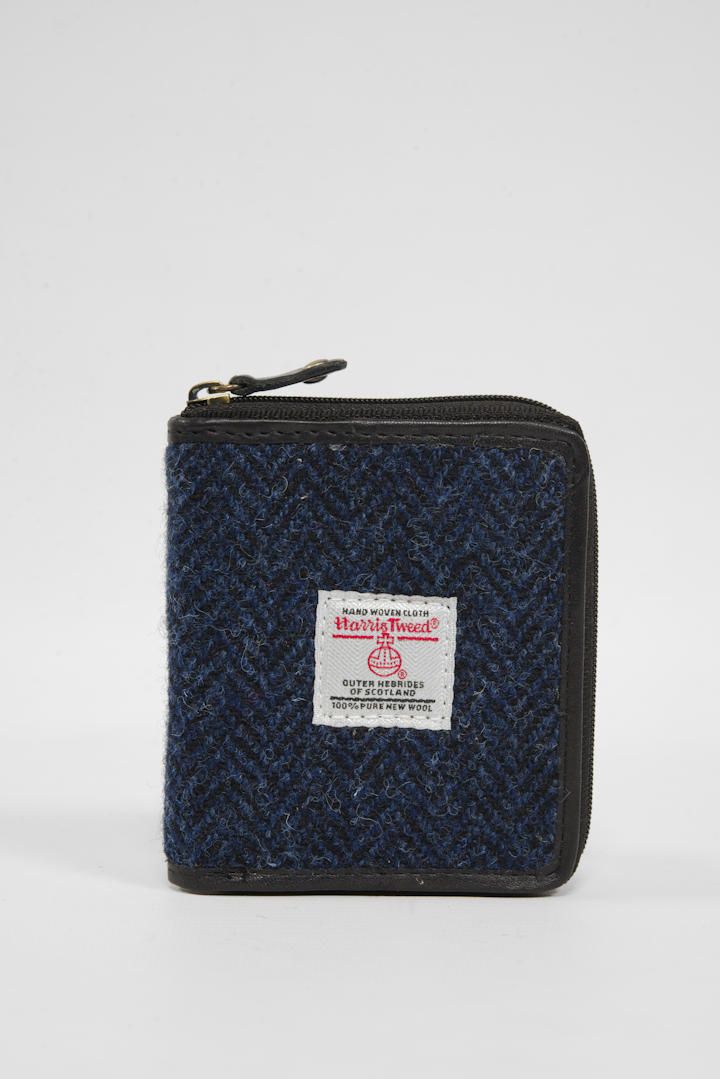 Harris Tweed Compact Zip Wallet | HB104