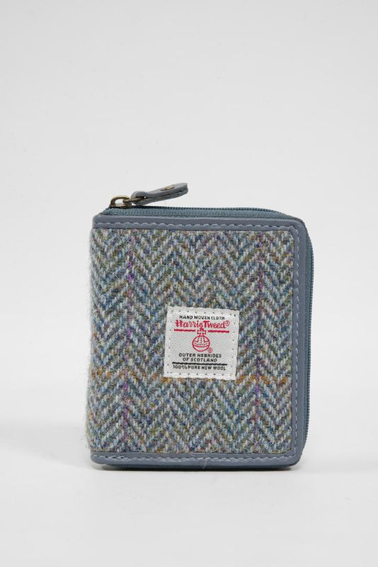 Harris Tweed Compact Zip Wallet | HB132