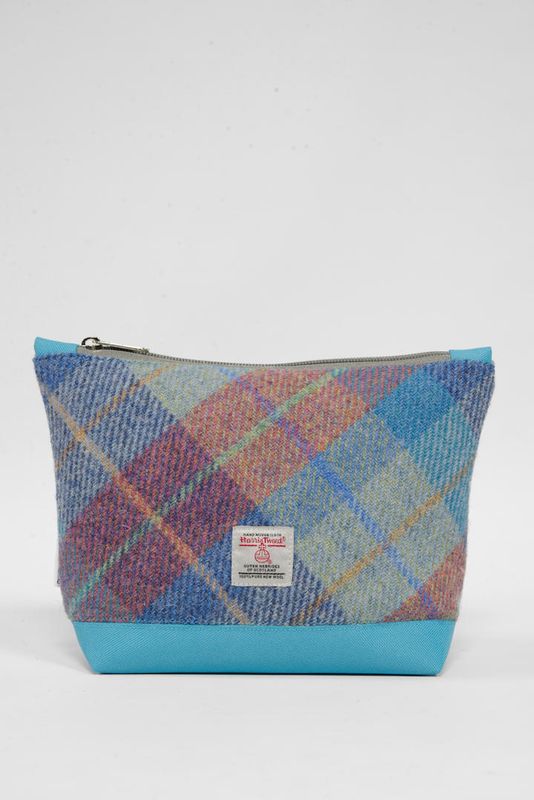 Harris tweed makeup bag hotsell