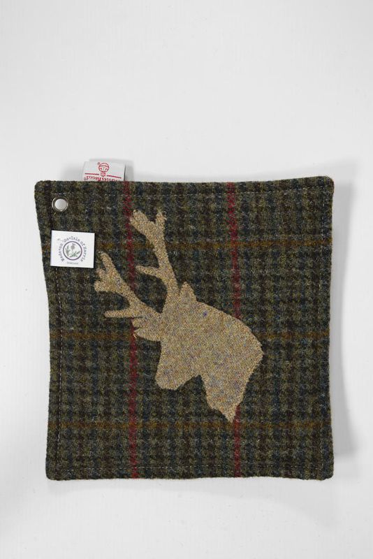 Harris Tweed Pot Stand | Stag