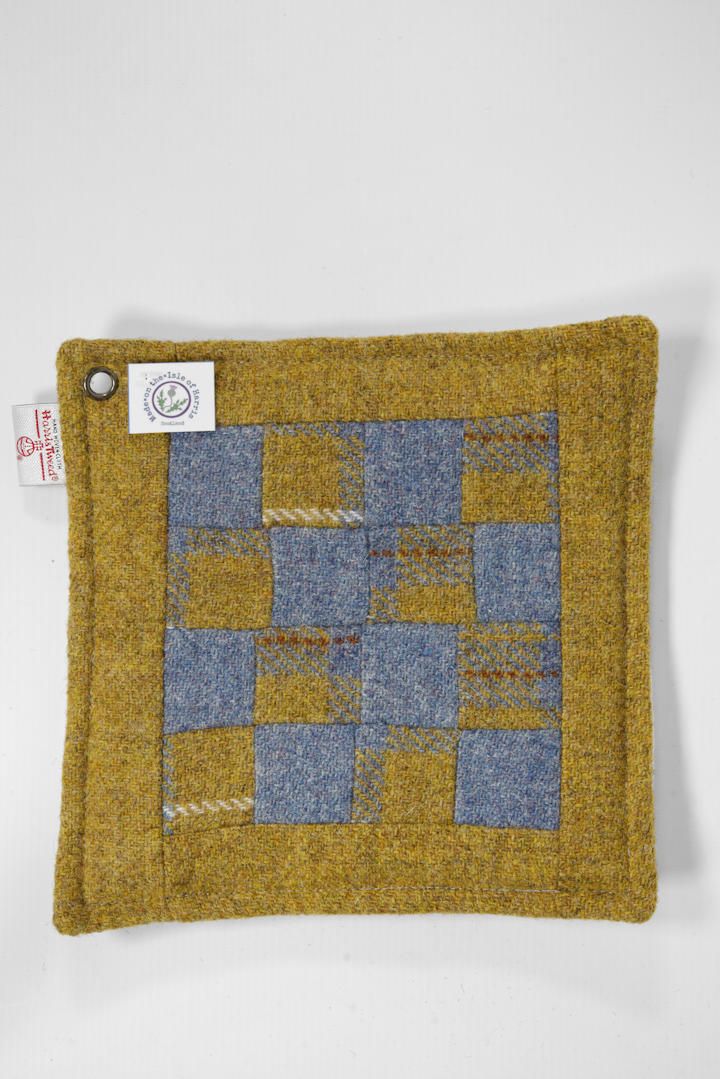 Harris Tweed Pot Stand | Patchwork 7