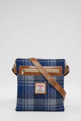 Harris Tweed St Clements Bag | A0237 (Tan Leather)