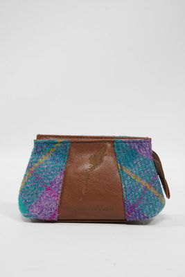 Harris Tweed Engraved Coin Purse | A0222
