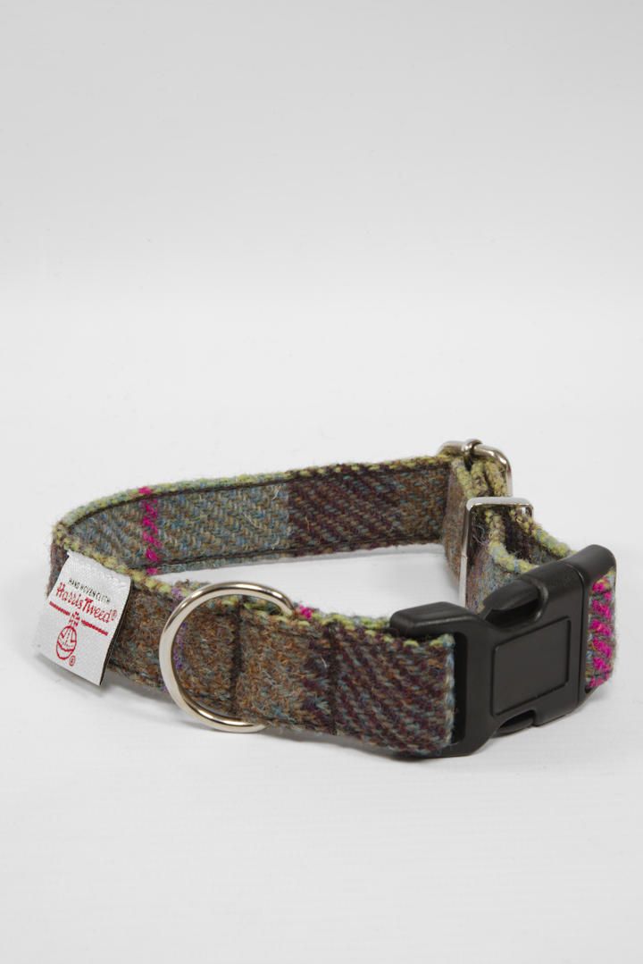 Harris Tweed Dog Collar | A0254 (Clip)