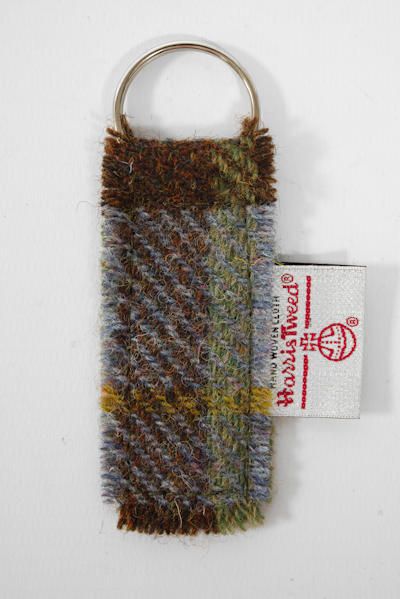 Harris Tweed Keyring | A017(Seam)
