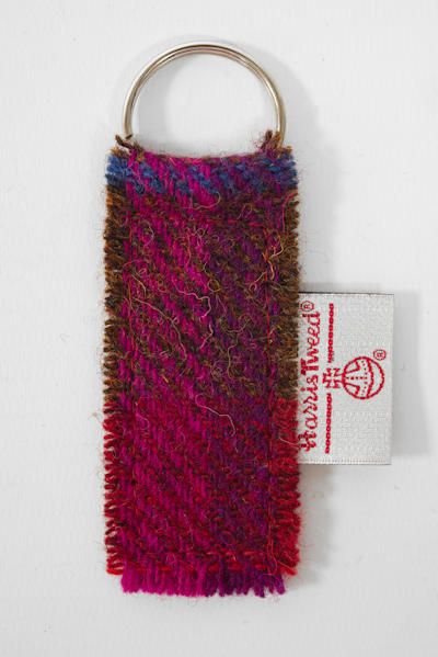 Harris Tweed Keyring | A031(Seam)