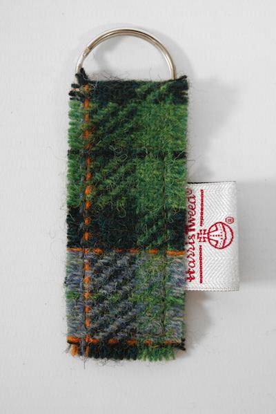 Harris Tweed Keyring | A0118 (Seam)
