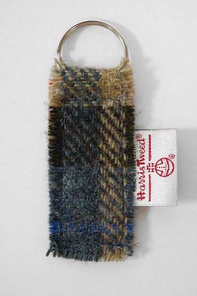 Harris Tweed Keyring | A0162 (Seam)
