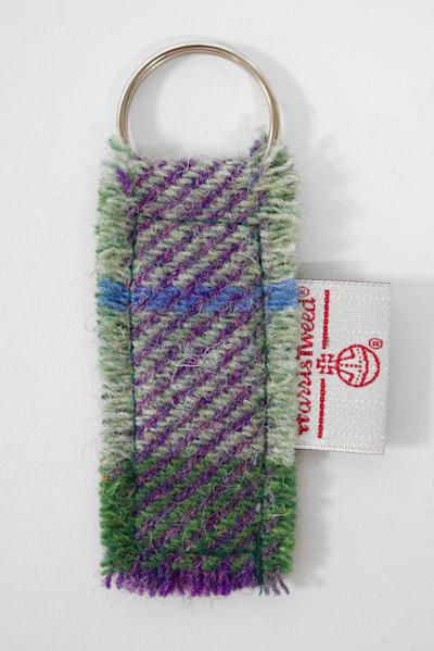 Harris Tweed Keyring | A0173 (Seam)