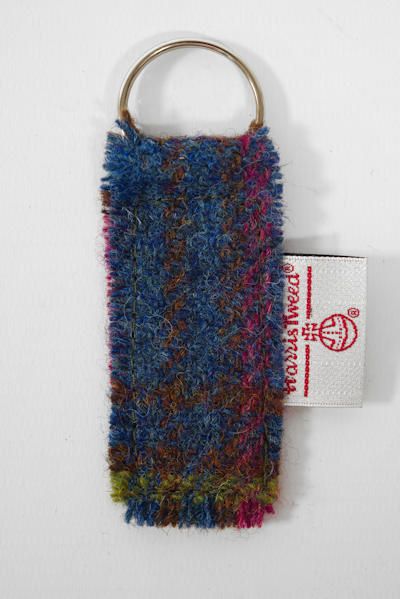 Harris Tweed Keyring | A0195 (Seam)