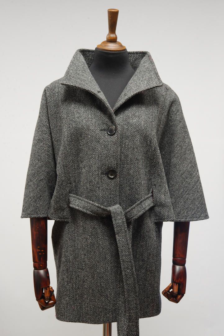 Harris Tweed Ladies Belted Cape | HB64