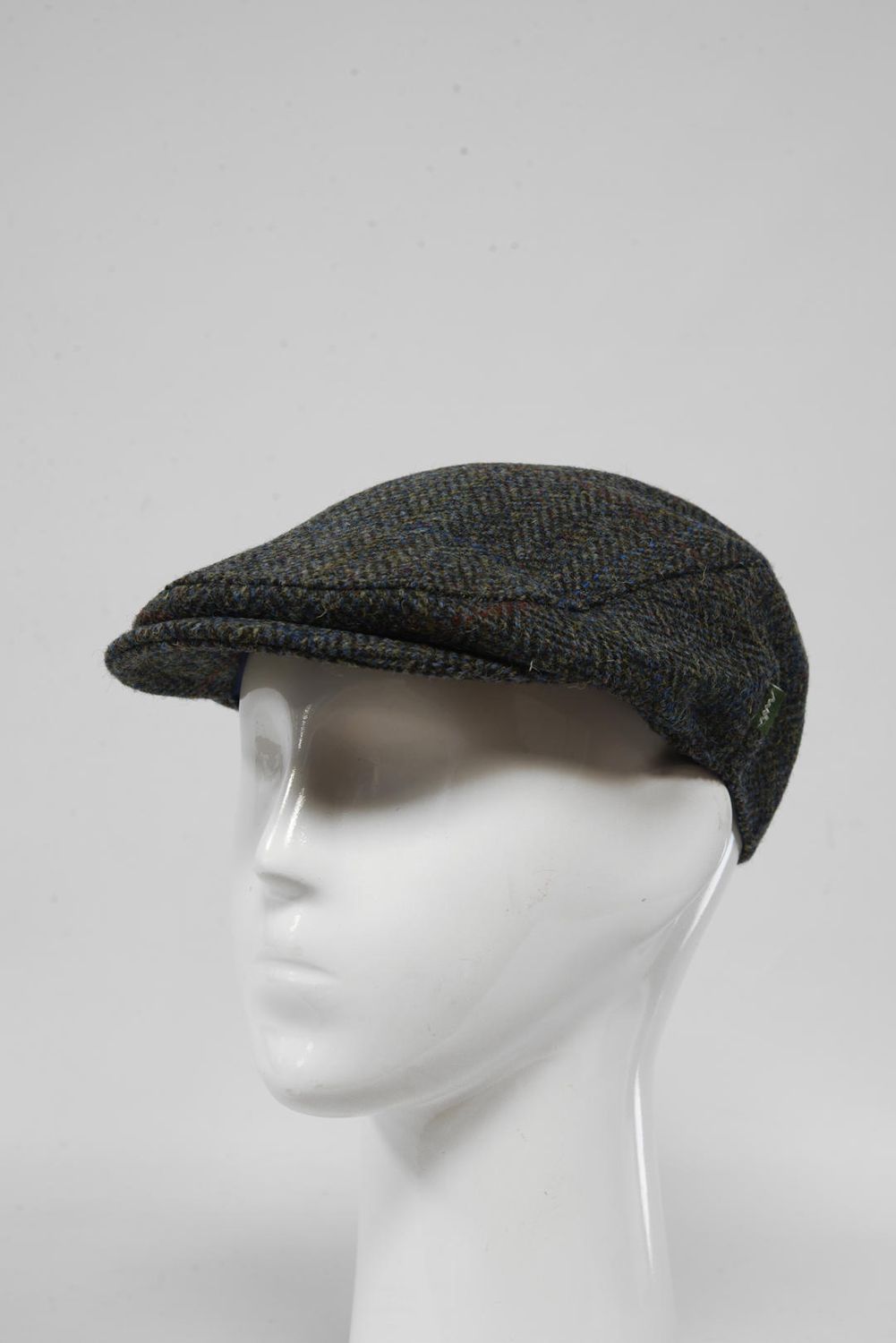 Harris Tweed Flat Cap | Blue HBwO/C (HH)