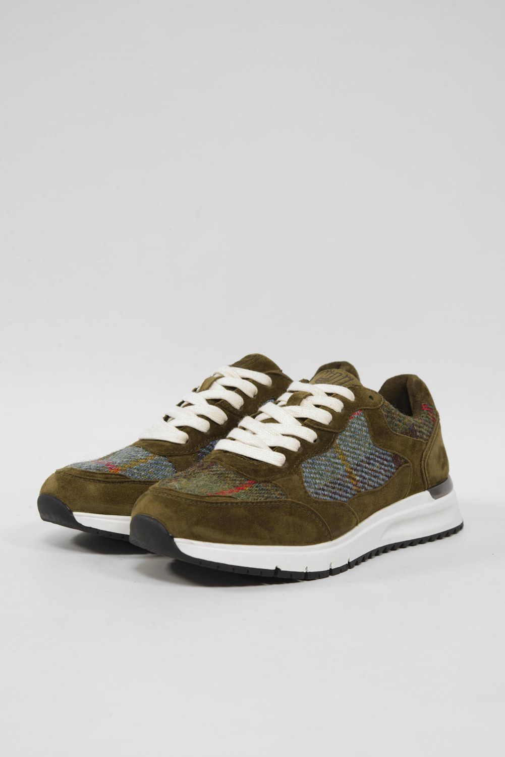 Harris Tweed Rosie Trainers | Macleod Check