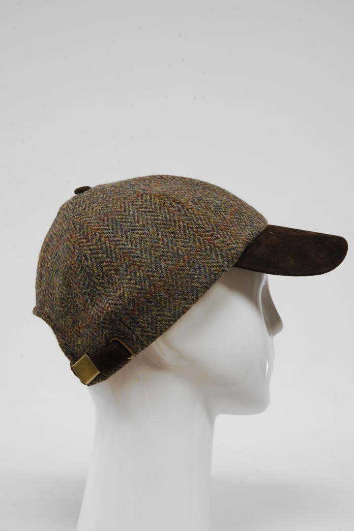Harris Tweed Baseball Cap | HB40 (H/W)