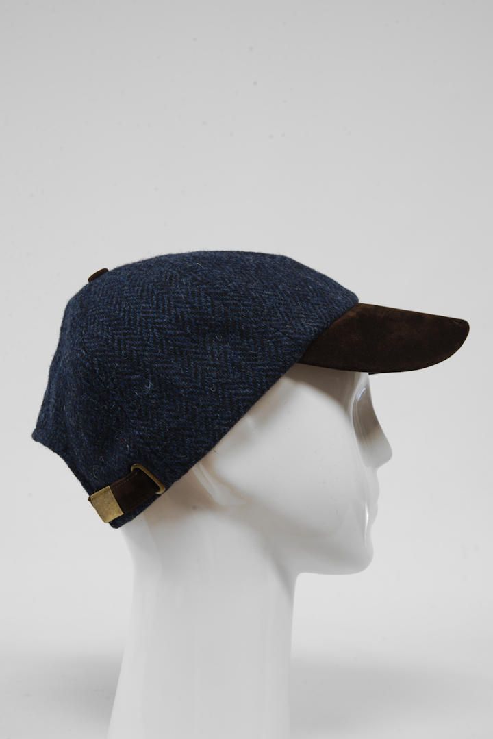Harris Tweed Baseball Cap | HB104 (H/W)
