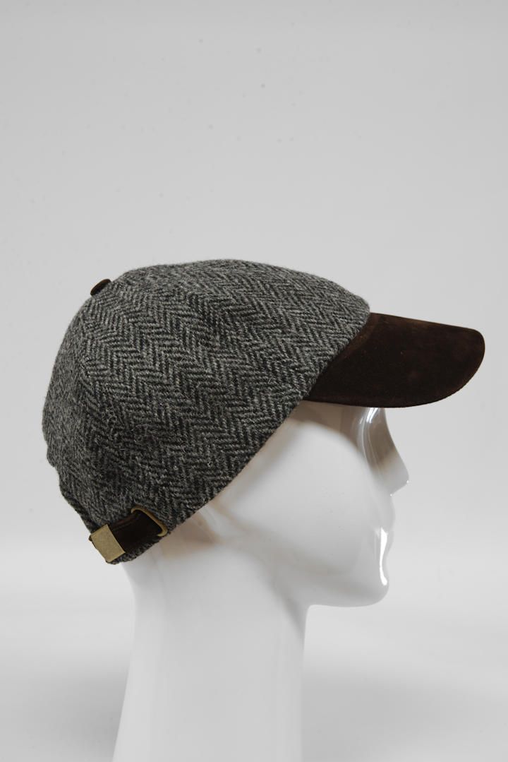 Harris Tweed Baseball Cap | HB64 (H/W)