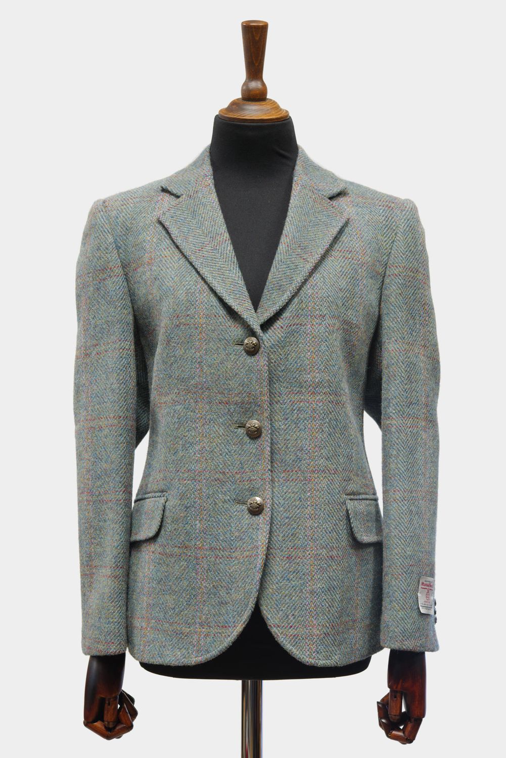 Harris Tweed Claire Jacket | Teal Check