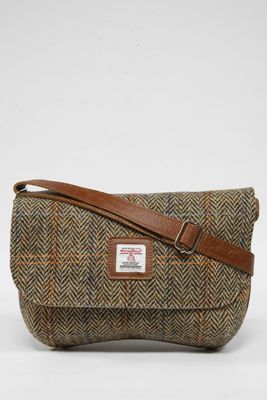 Harris Tweed Katie Bag | HB133 (Tan Leather)