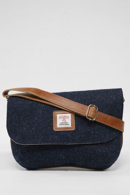 Harris Tweed Katie Bag | HB104 (Tan Leather)