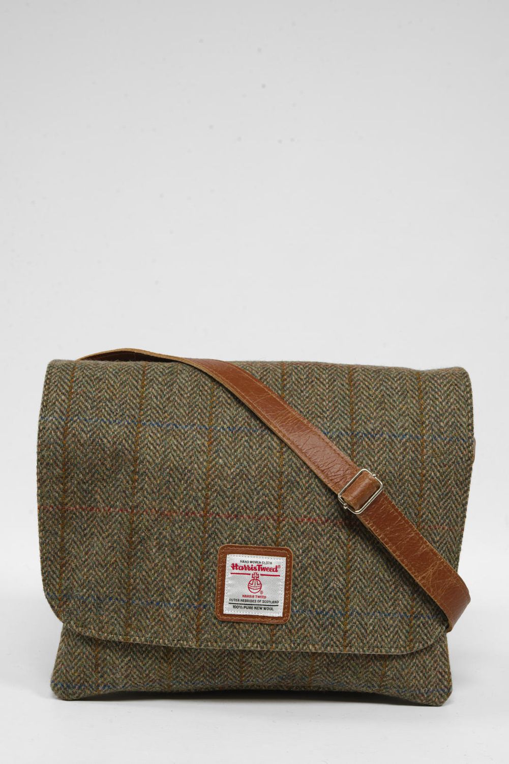 Harris Tweed Scalpay Bag | HB55 (Tan Leather)