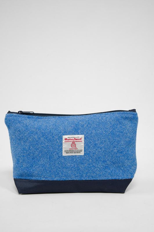 Harris Tweed Washbag | 239 (Navy)