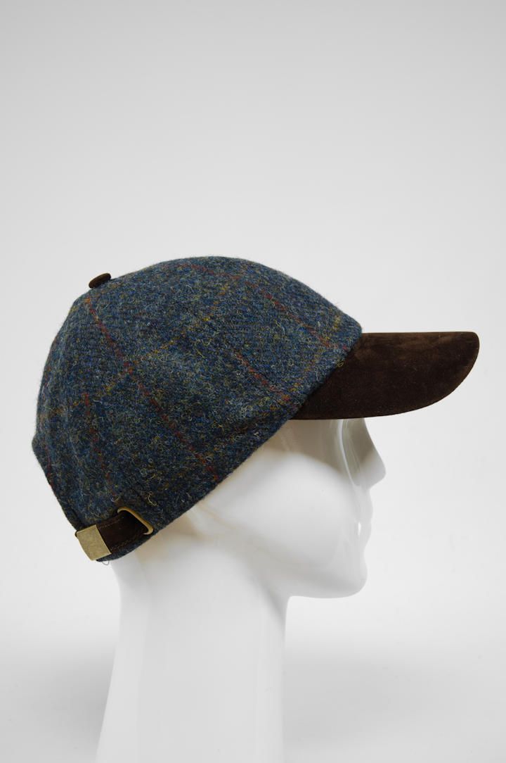 Harris Tweed Baseball Cap | A0239 (H/W)