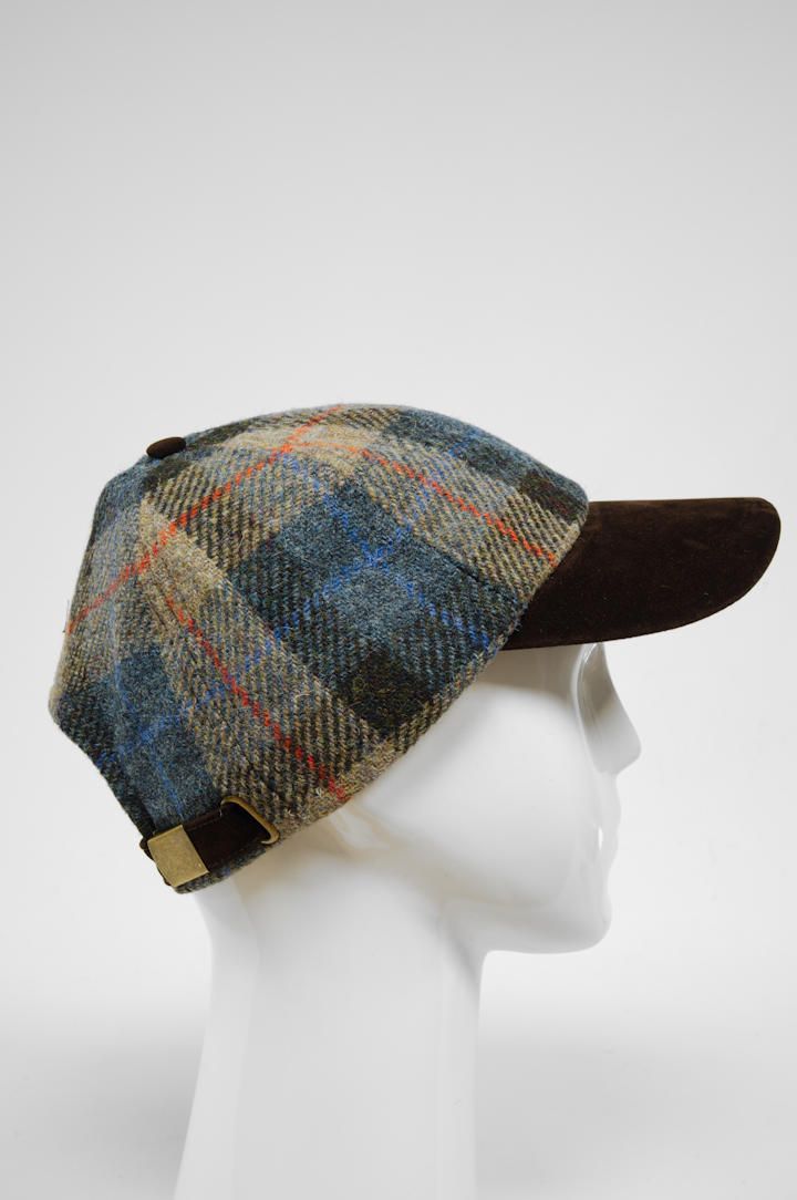 Harris Tweed Baseball Cap | A0162 (H/W)