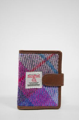 Harris Tweed Henry Wallet | A0114 (C) Brown Leather