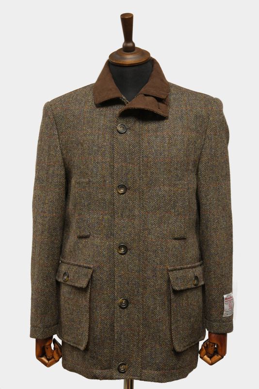 Harris Tweed Boyd Field Coat | HB40
