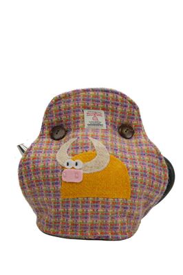 Harris Tweed Tea Cosy Jazzy Weave Cow