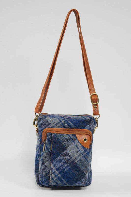Harris Tweed Harris Bag | A0237 (Tan Leather)