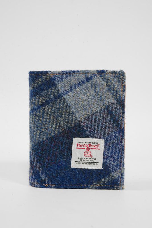 Harris Tweed Callum Wallet | A0237 (C) (Tan Leather)