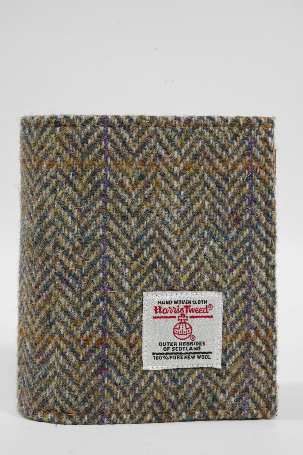 Harris Tweed Callum Wallet | HB107 (Tan Leather)
