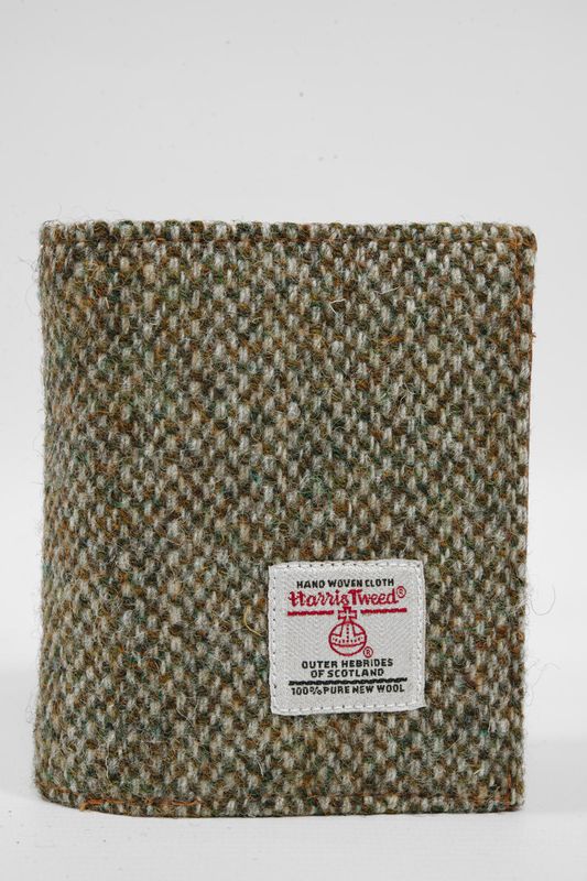 Harris Tweed Callum Wallet | BC2 (Tan Leather)