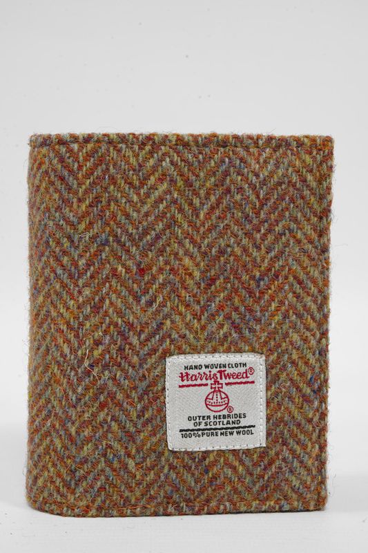 Harris Tweed Callum Wallet | HB135 (Tan Leather)