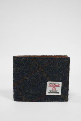 Harris Tweed Iain Wallet | A0239 (C) Tan Leather