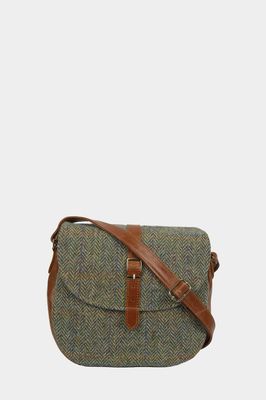 Harris Tweed Catriona Bag | HB107 (Tan Leather)
