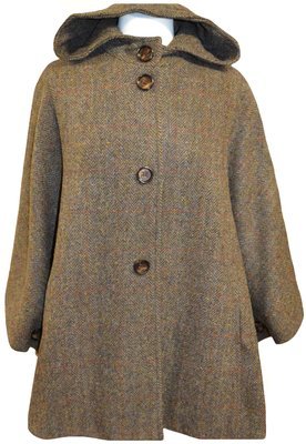 Harris Tweed Ladies Hooded Cape | HB40