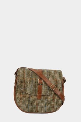 Harris Tweed Catriona Bag | HB133 (Tan Leather)