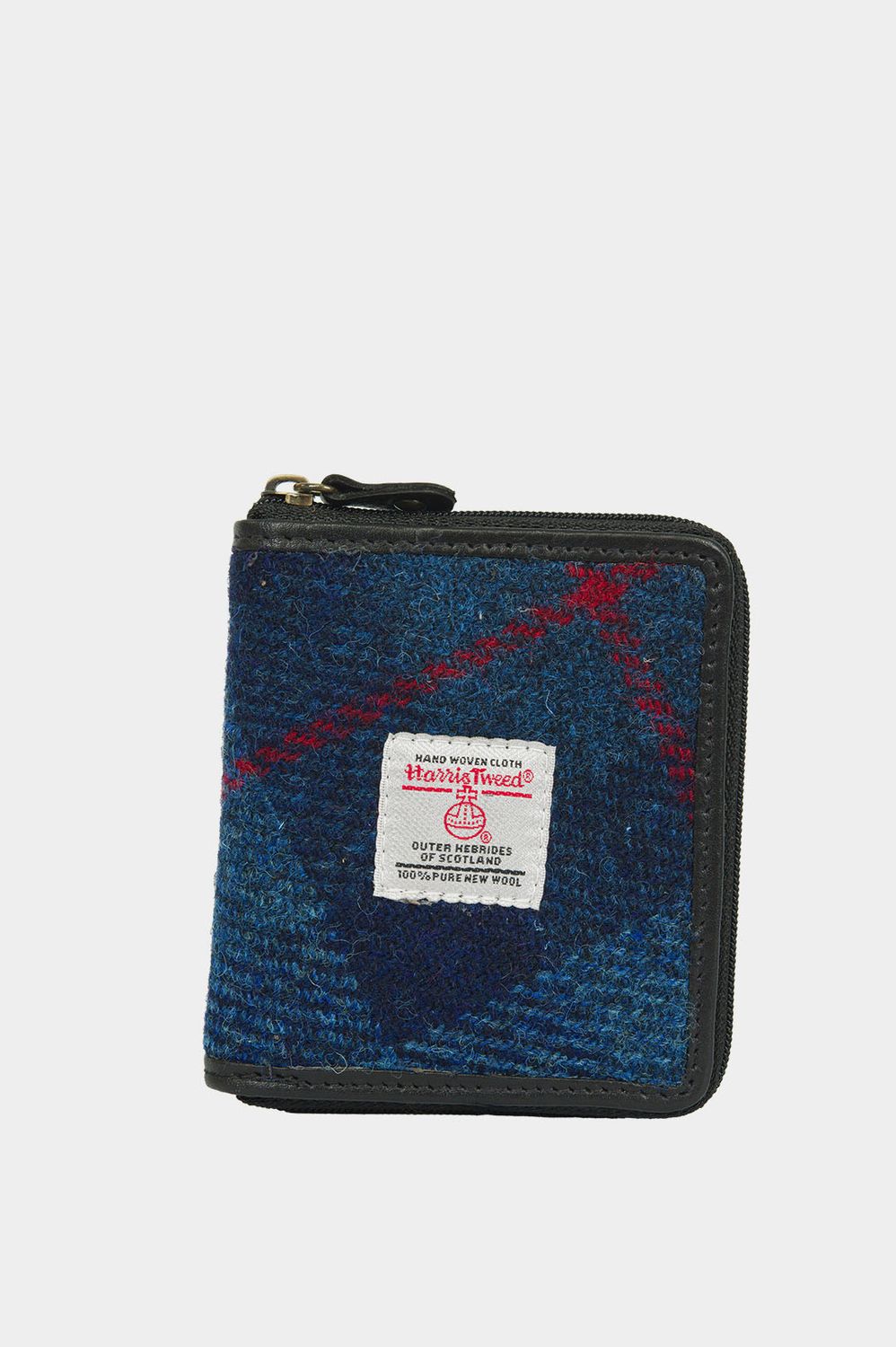 Harris Tweed Compact Zip Wallet | A075 (C)