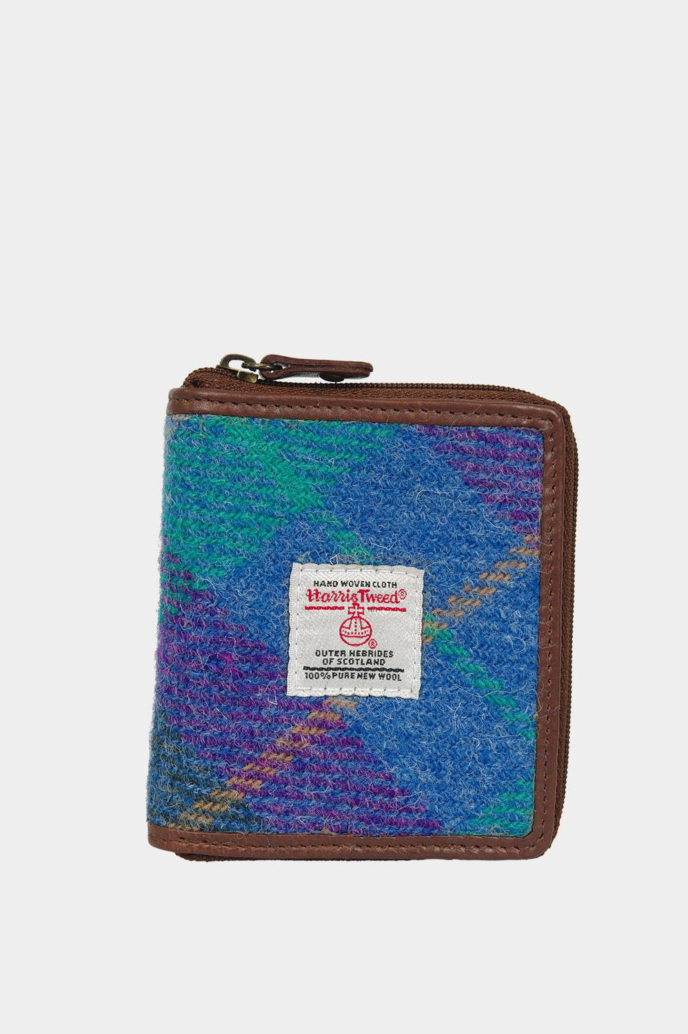 Harris Tweed Compact Zip Wallet | A085 (C)